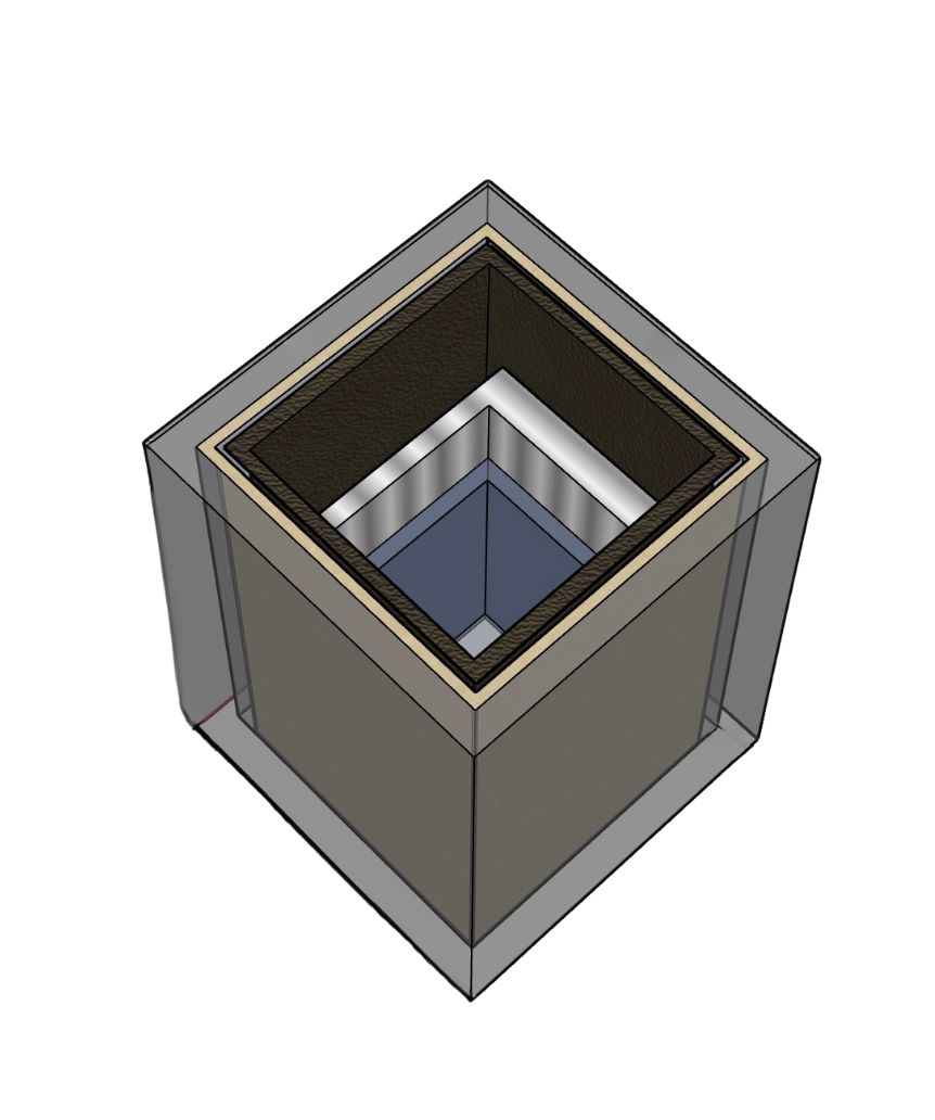 ClimaCrate Cross-Section showing multilayer insulation technology